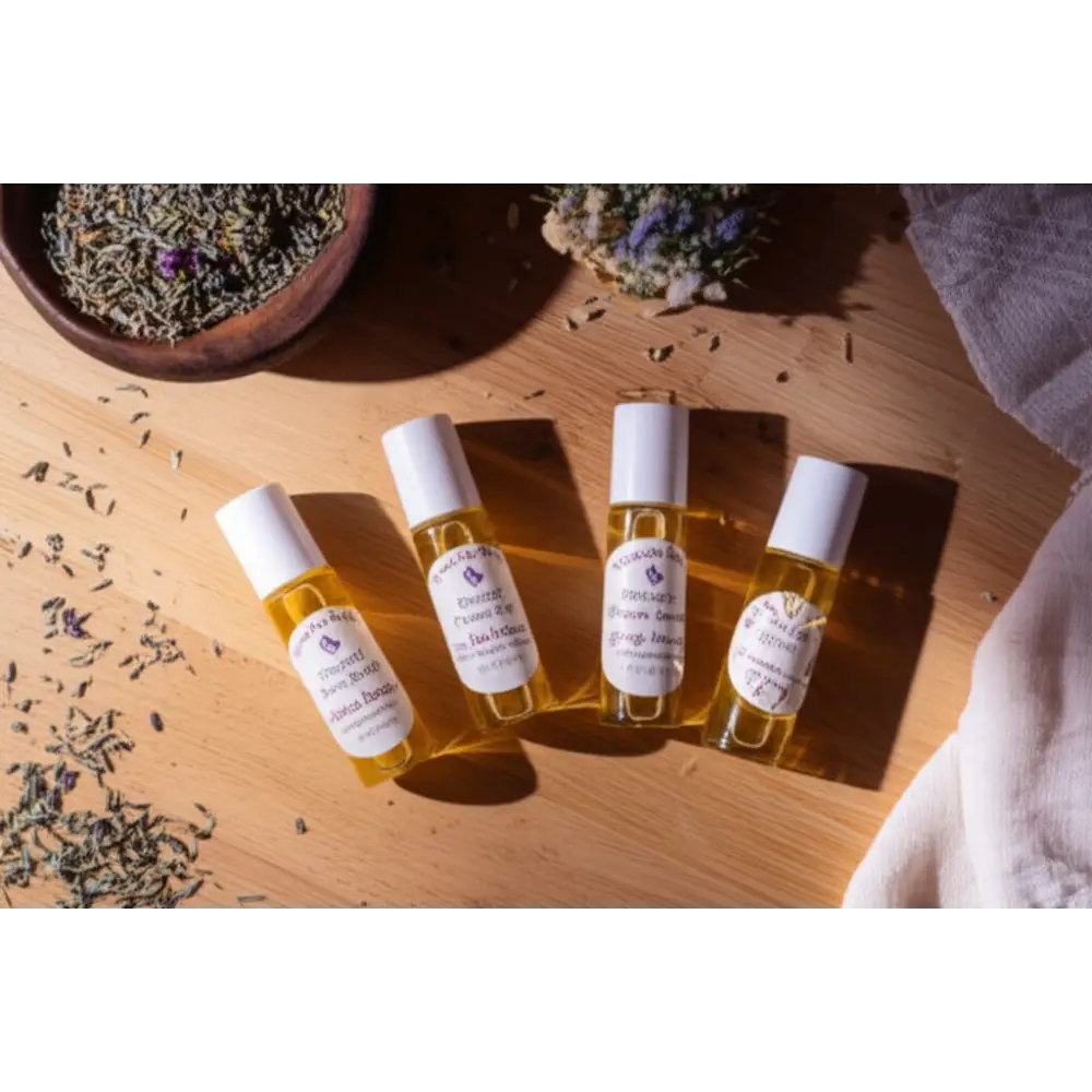 Aromatherapy Oil Roller Bottle- Unique Blends Whole Body Healing On The Go Reiki Infused 10ml Glass Vial - aromatherapy