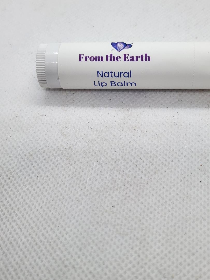 lip balm on a white background