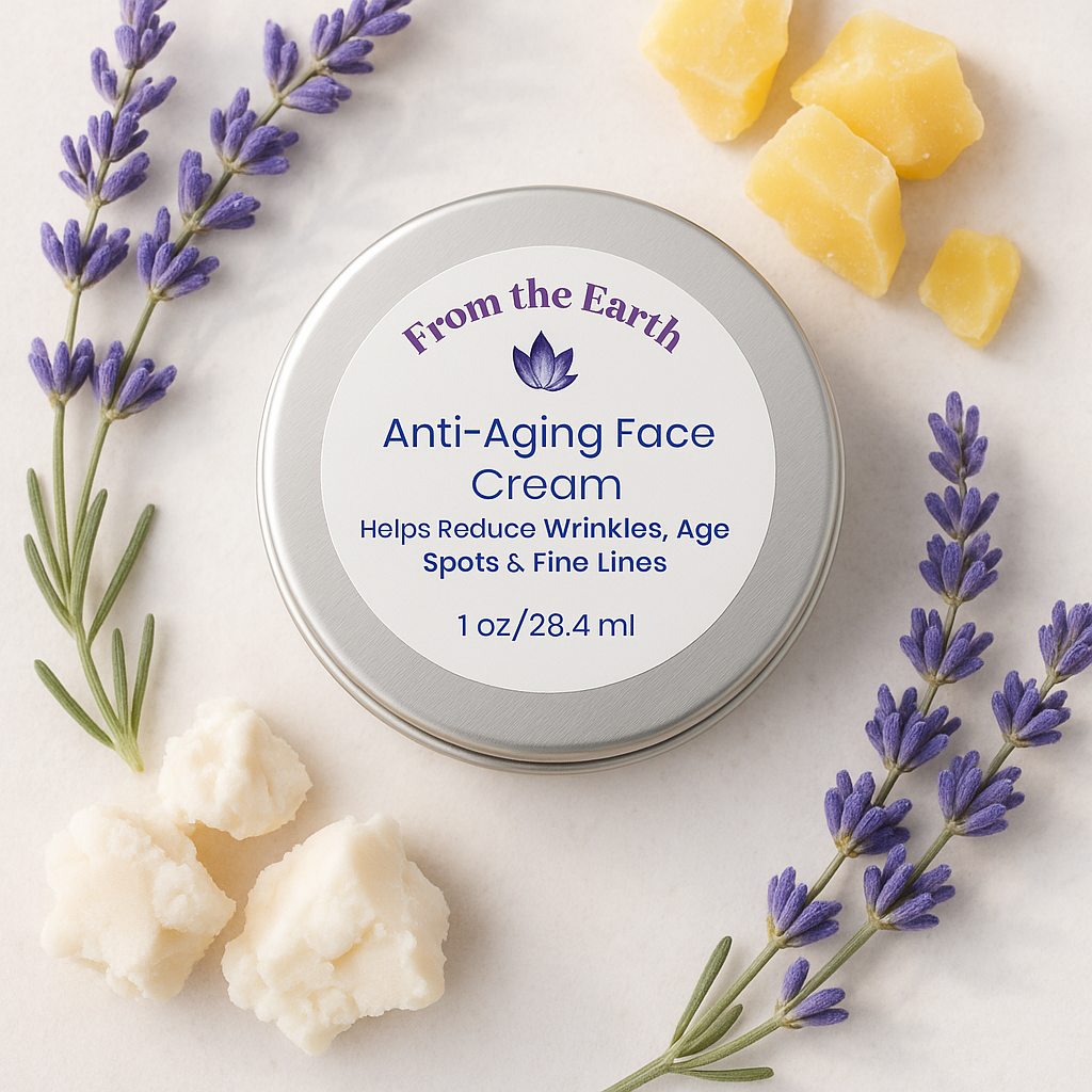 Anti Aging Face Cream- Skin Food Natural Skin Care Hydrating and Moisturizing All Skin Types - 1 oz. - cream