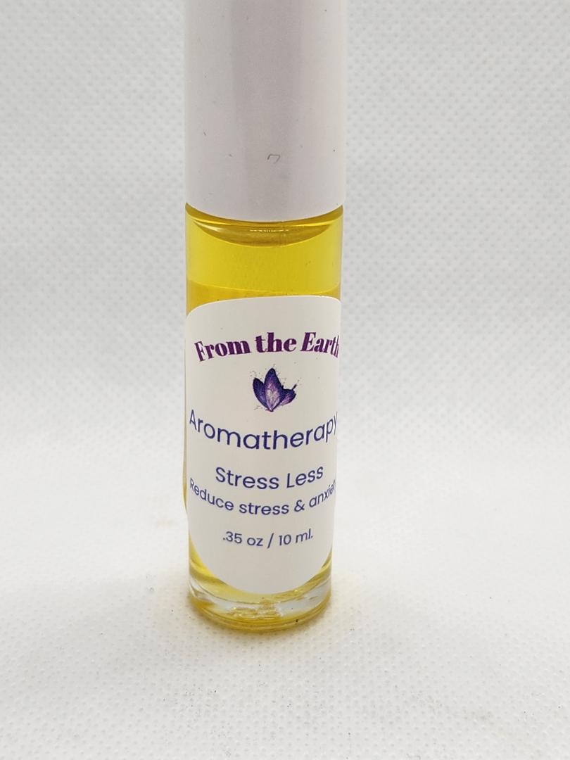 Aromatherapy Oil Roller Bottle- Unique Blends, Whole Body Healing On The Go, Reiki Infused, 10ml Glass Vial