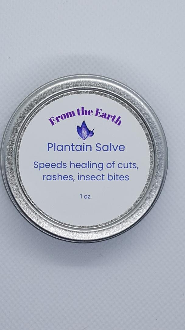 plantain salve 1oz tin